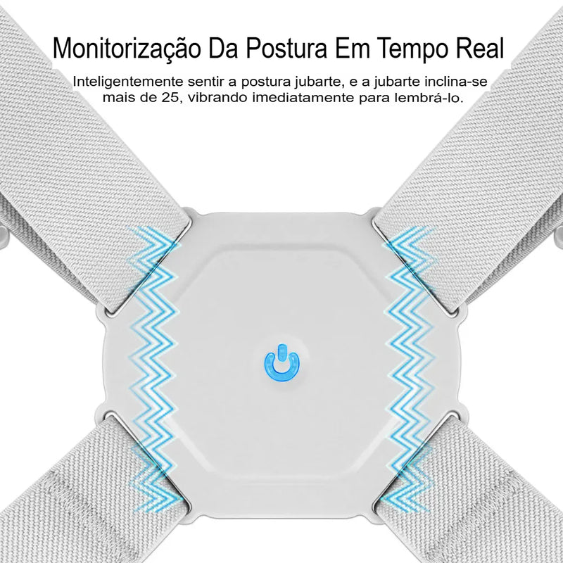 Corretor de Postura Inteligente – Ajuste, Conforto e Tecnologia em um Só Produto