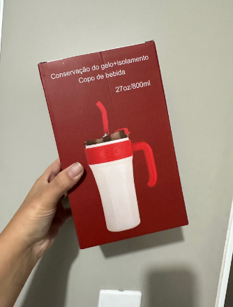 Copo com Alça térmico 800ml