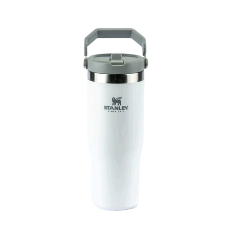 Garrafa Tumbler térmica com tampa e alça 600ml Aço inox